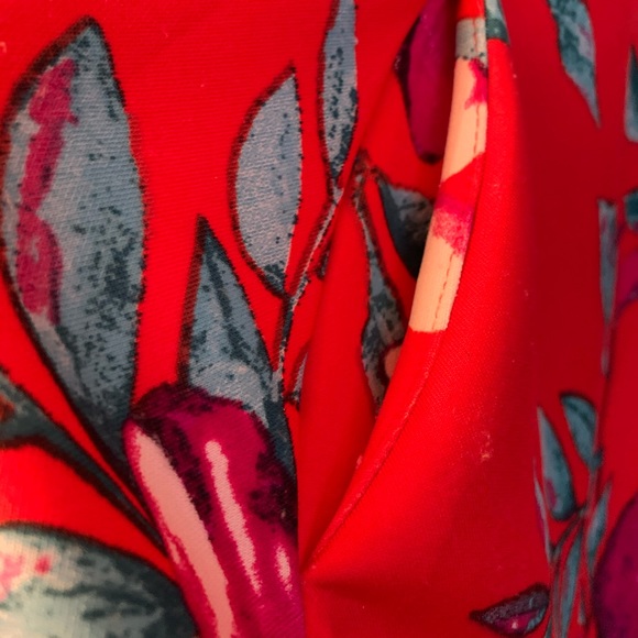 Agnes & Dora, island flower prints dress, large - Picture 2 of 4